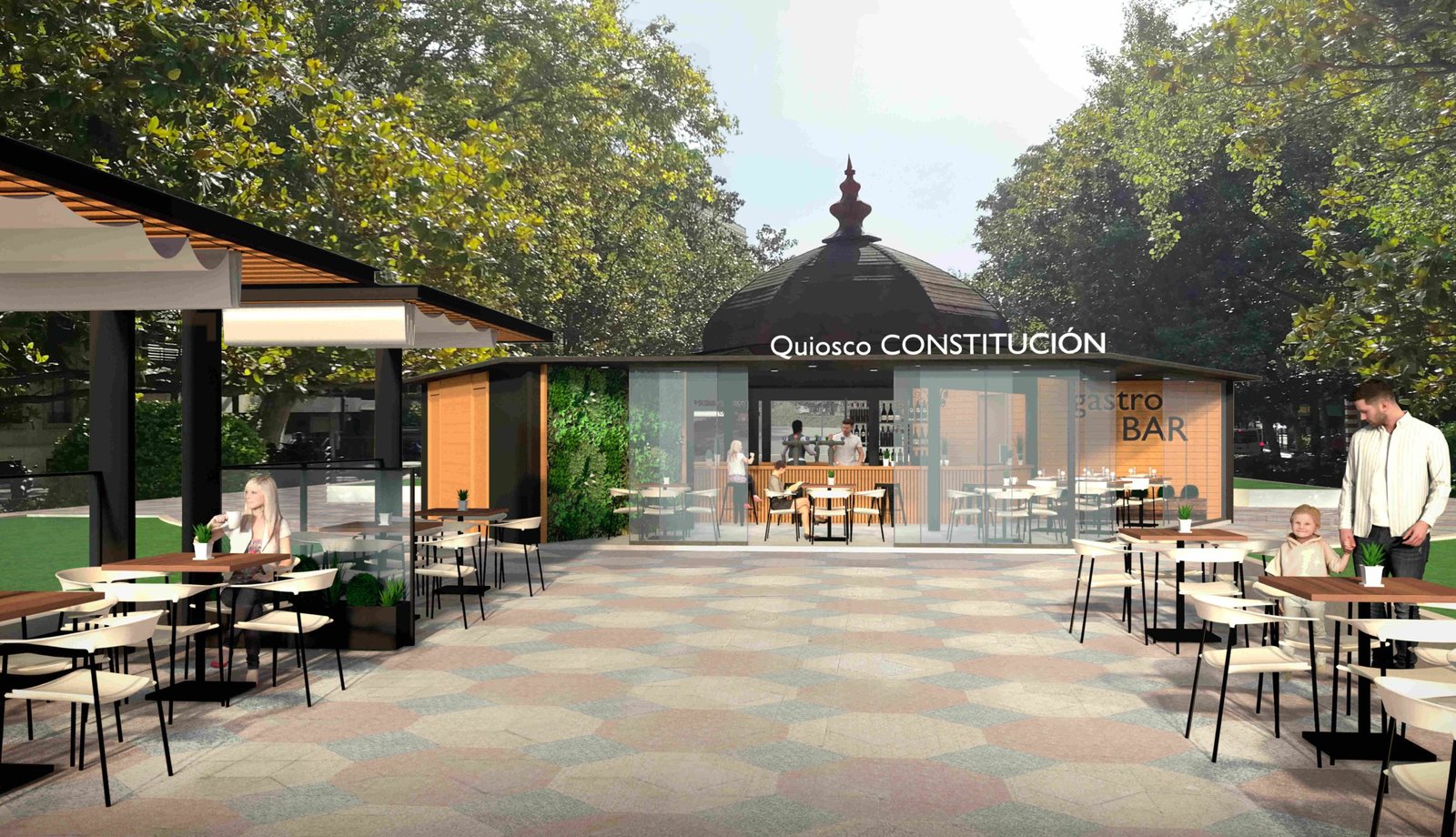 Quiosco-bar en Zaragoza